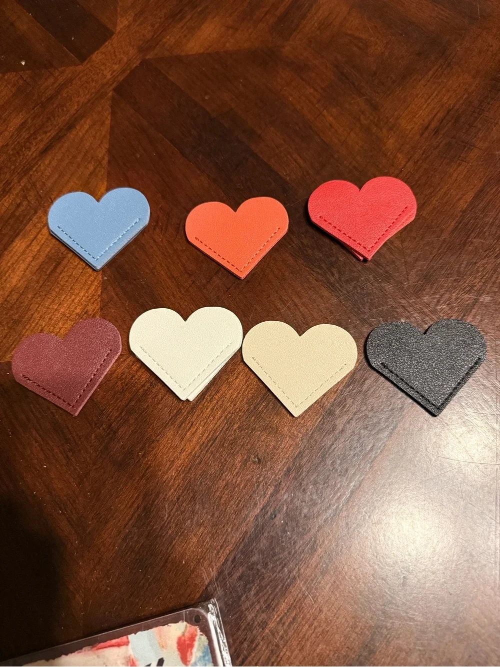 Heart shaped book marks!